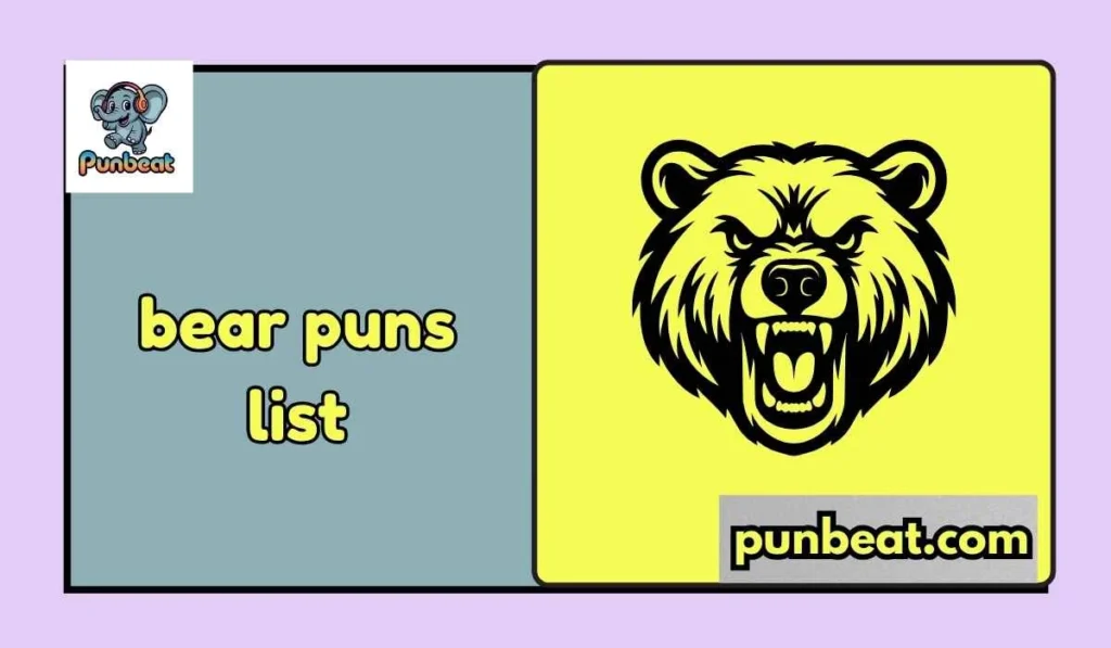 bear puns list