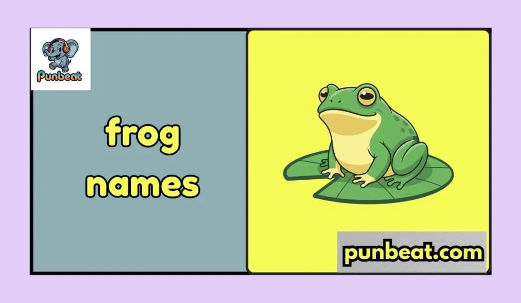 frog puns names