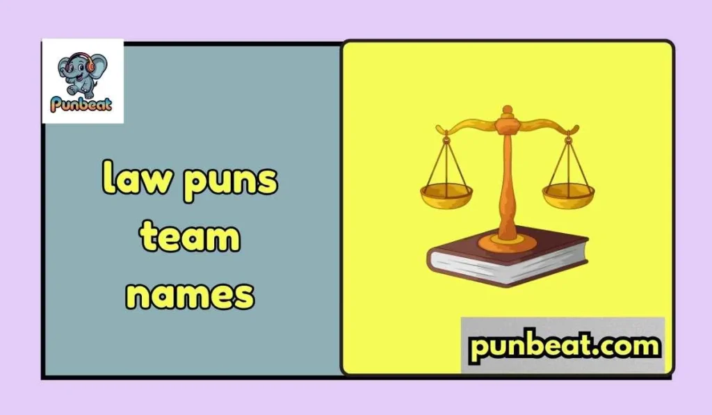 law puns team names
