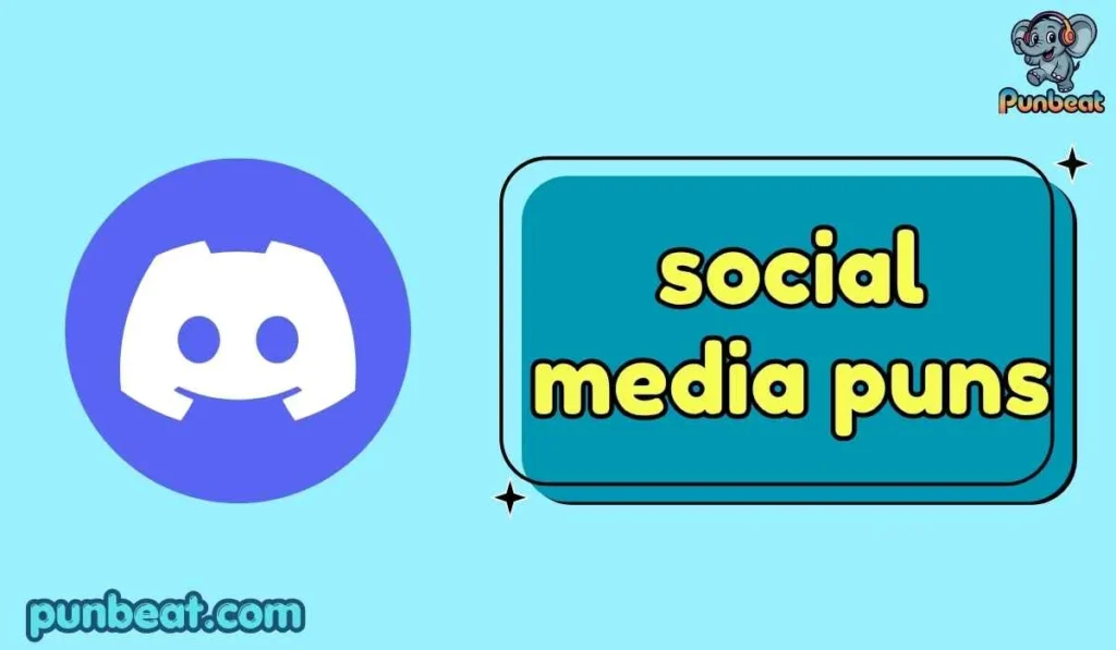 social media puns